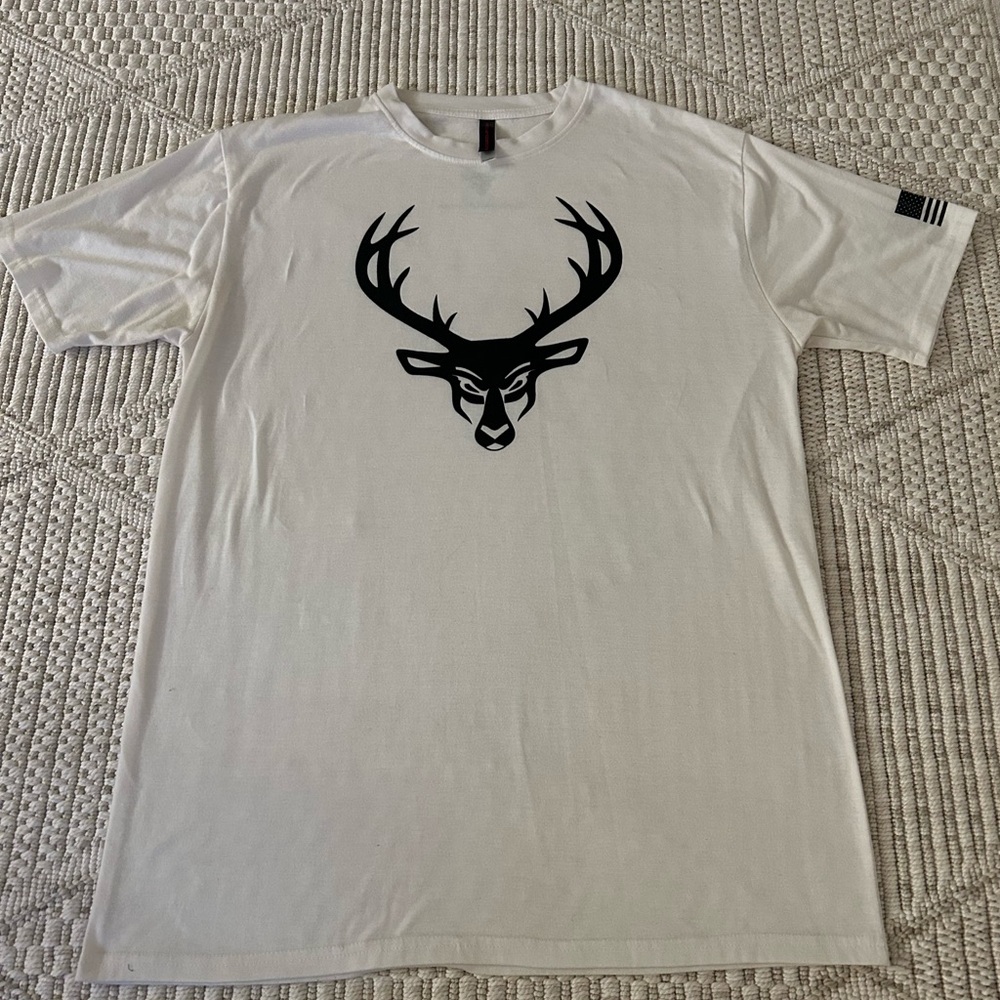White Bucked Up T-Shirt